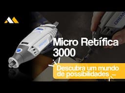 Imagem 1 do Micro Retífica 3000 127 V Com Eixo Flexível 82 Peças - Dremel