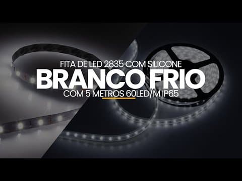 Imagem 4 do Fita de Led 2835 Com Silicone 6000k Branco Frio Com 5 Metros 60led/m Ip65 Led Line