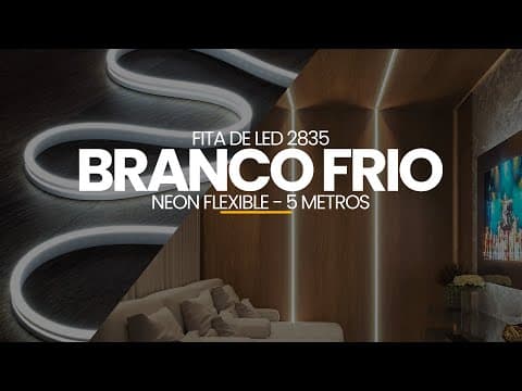 Imagem 5 do Fita de Led 2835 Neon Flexible 6000k Branco Frio Com 5 Metros 120led/m Ip20 Led Line