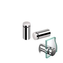 Espaçador Para Vidro 25 X 25mm Cromado