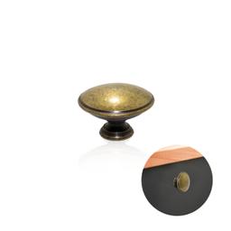 Imagem 1 do Puxador Envelhecido Ouro Velho