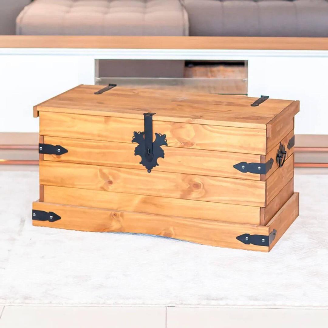 Cantoneira Em Aço Para Baú Epox Preto Fosco