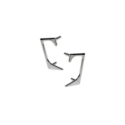 Ponteira Vazada Cromada Para Puxador Gola de 20 Mm Pe179 Rometal