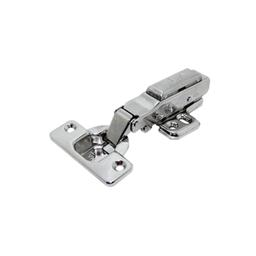 Imagem 2 do Dobradiça 35 Mm Aço Inox Reta Com Amortecedor