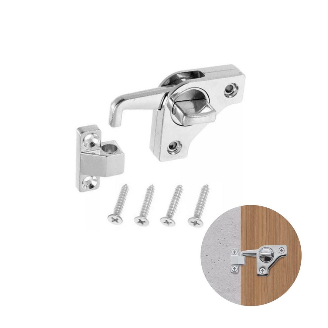 Trinco Inteligente 40mm Para Portas Cor Cromado