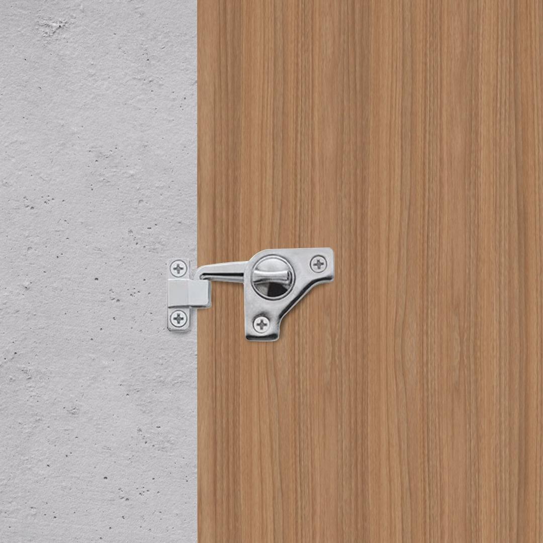 Trinco Inteligente 40mm Para Portas Cor Cromado