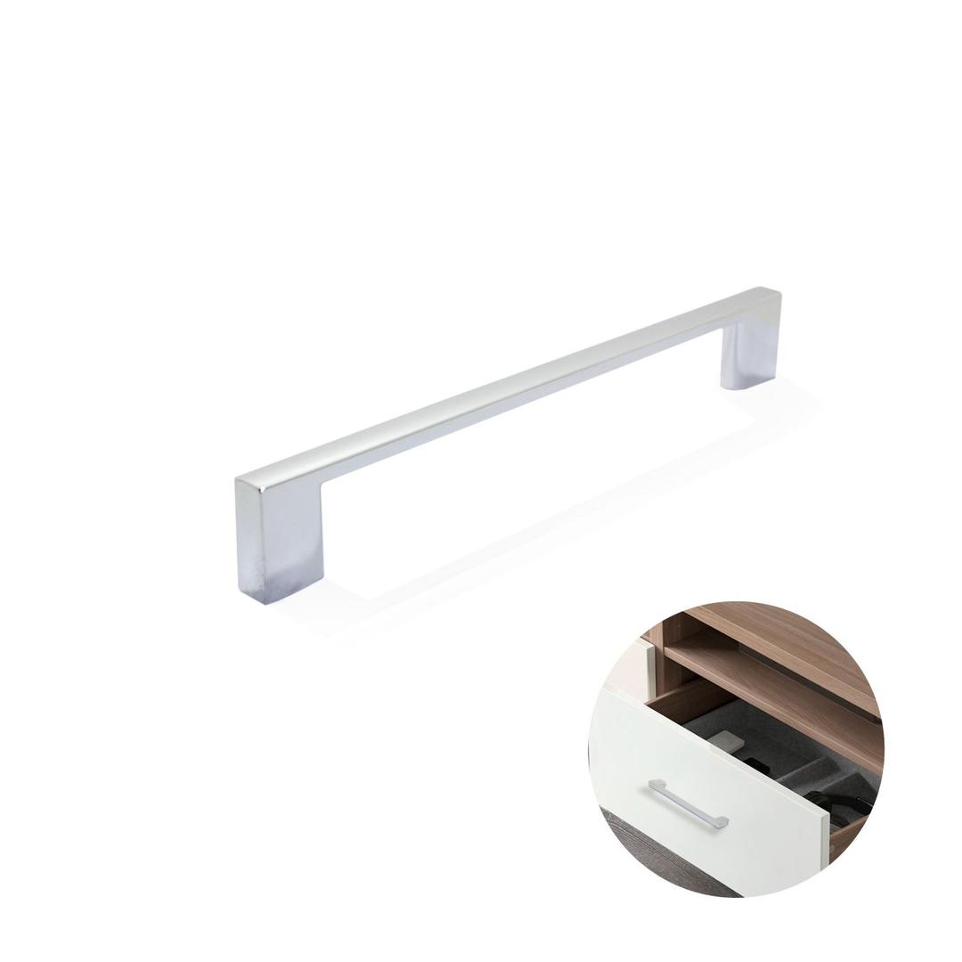 Puxador Para Portas E Gavetas 352mm Cromado