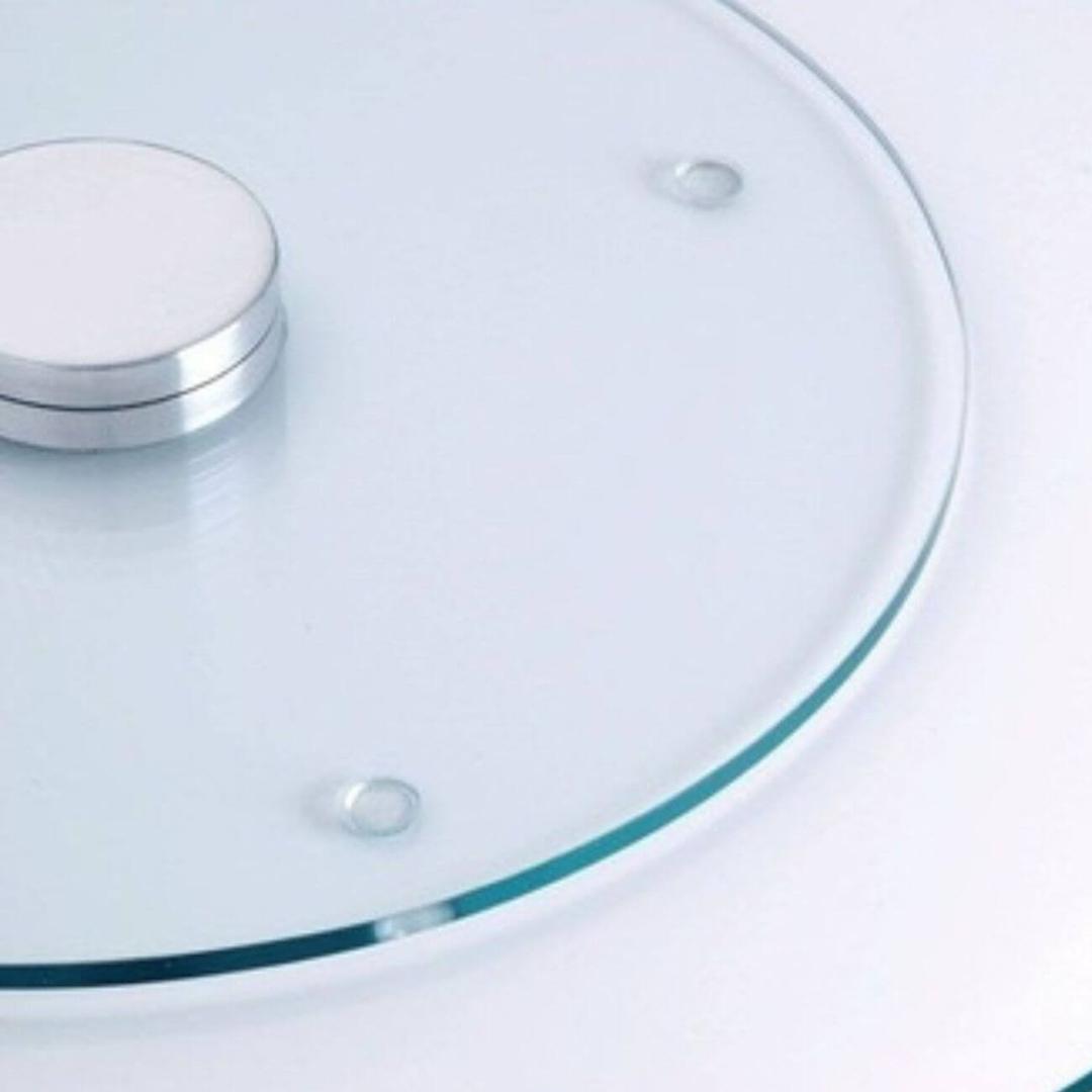 Suporte Giratório Central Para Mesa De Vidro