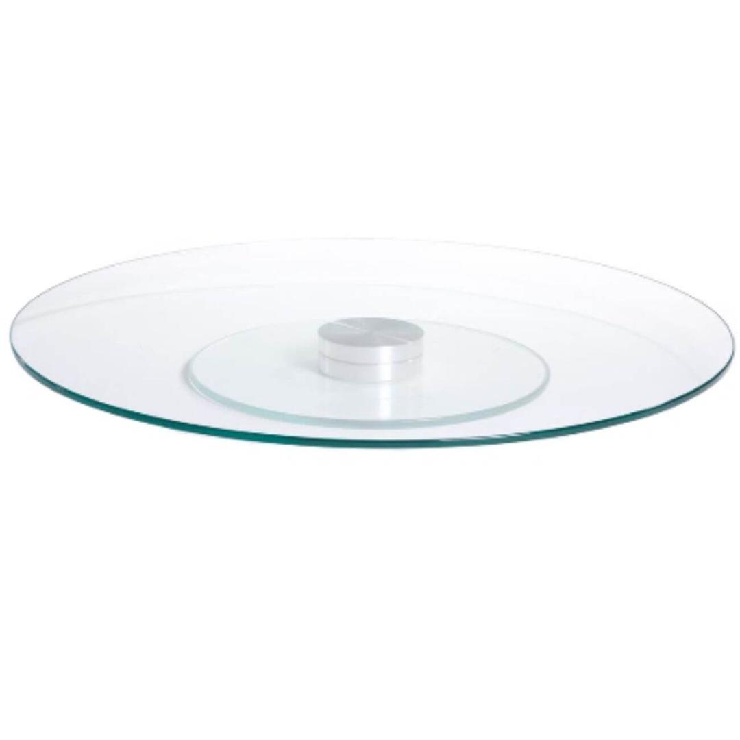 Suporte Giratório Central Para Mesa De Vidro