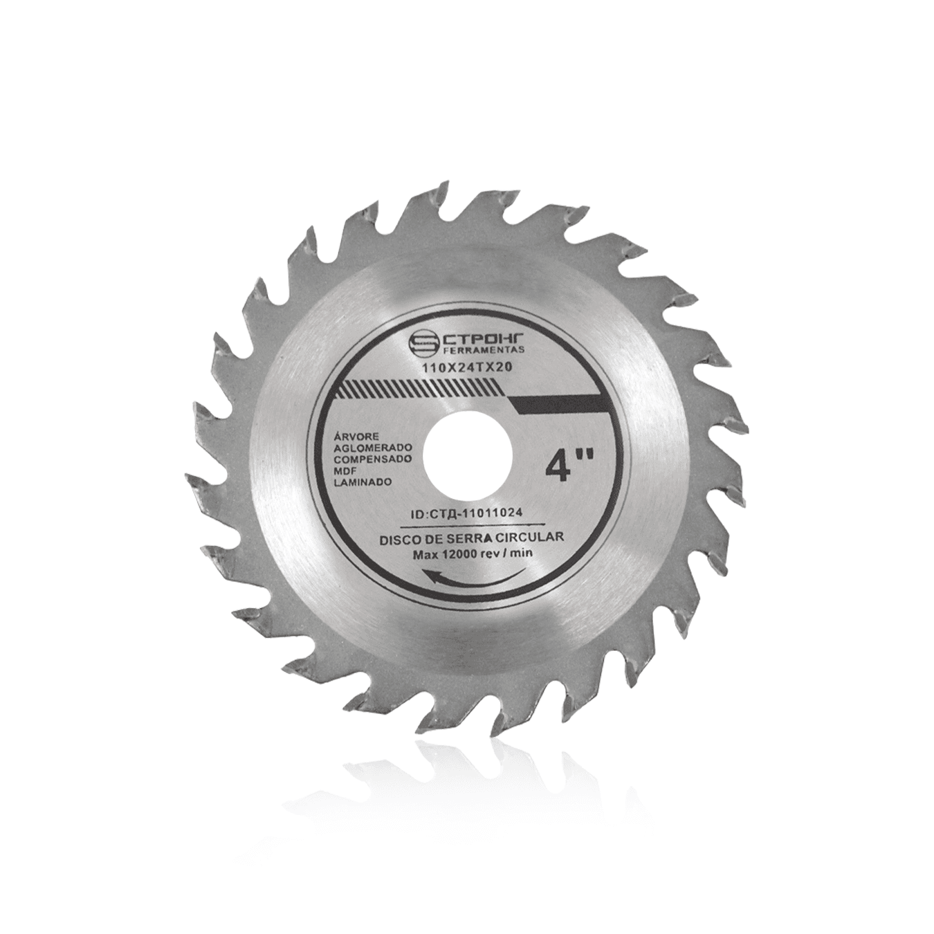 Serra de Videa Ø110 Mm 24 Dentes