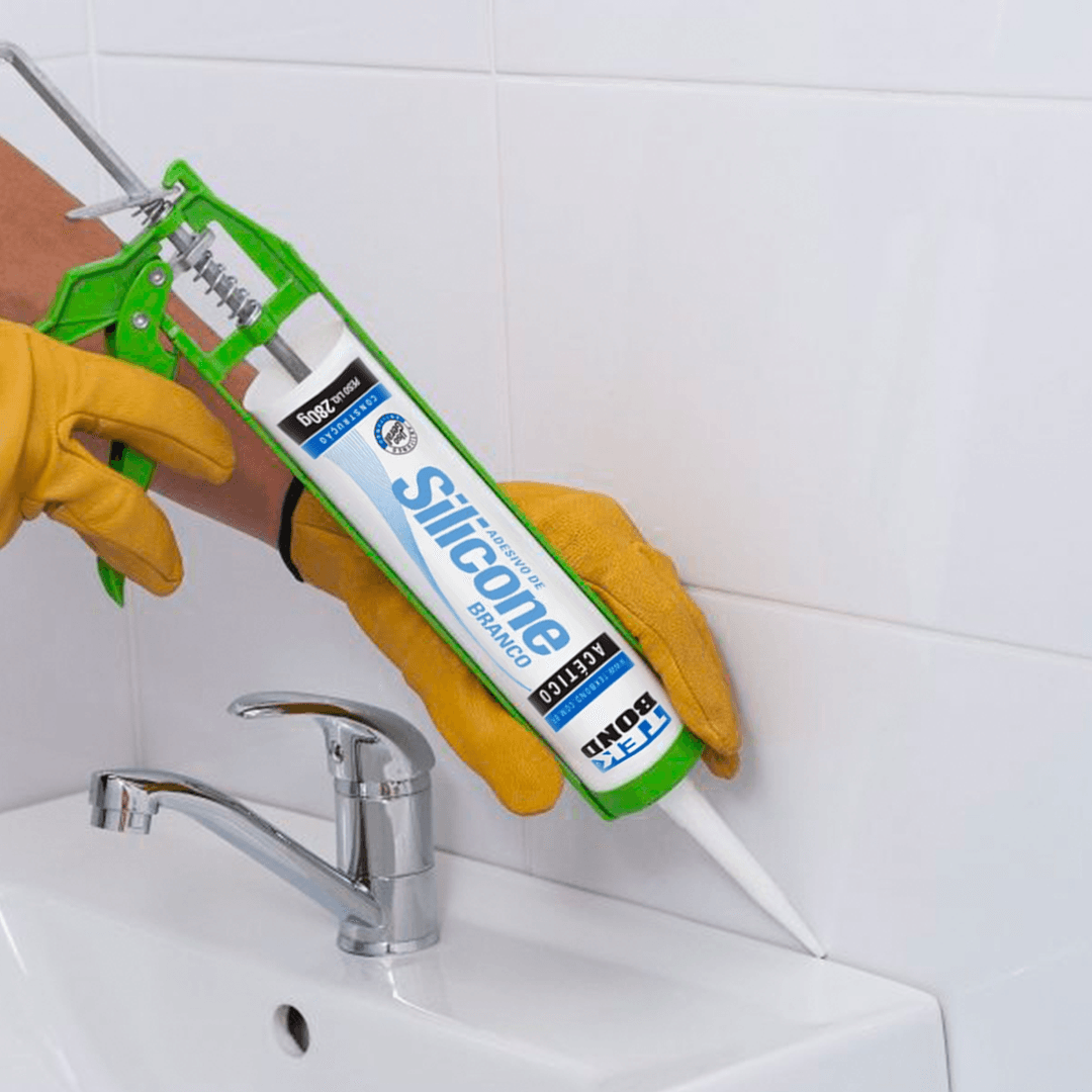 Silicone Acético Branco 280gr Tek Bond