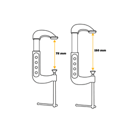 Imagem 4 do Sargento C Regulável 3"- 6" Profissional