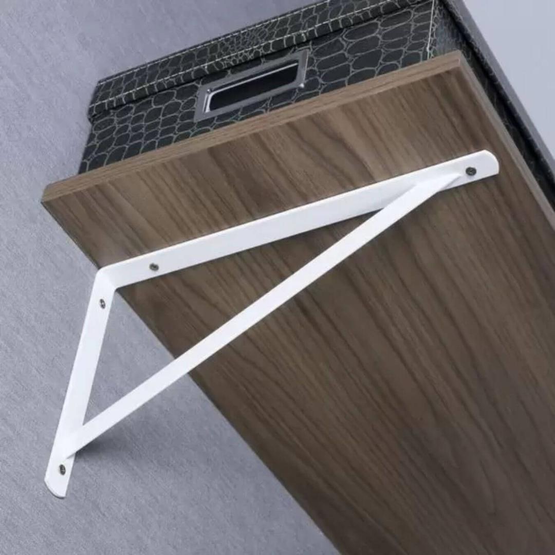 Suporte Mão Francesa Reforçada 35 Cm Branca