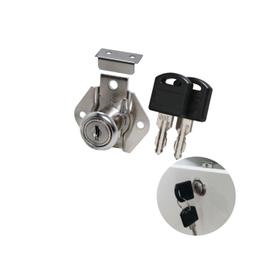Imagem 2 do Fechadura Para Gaveta E Portas Tambor 17 X 22mm Chave Fixa