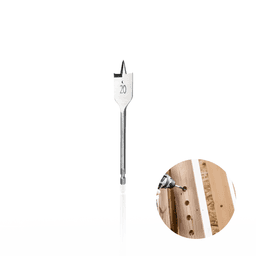 Broca Chata de 20 Mm Em Aço Resistente Com Haste Sextavada Para Madeira Ctc-01500020 Ctpohr