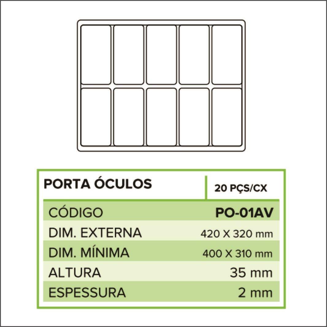Porta Óculos Com Caixa Aveludado Preto