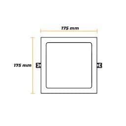 Imagem 3 do Luminaria De Led Embutir 12w Branco