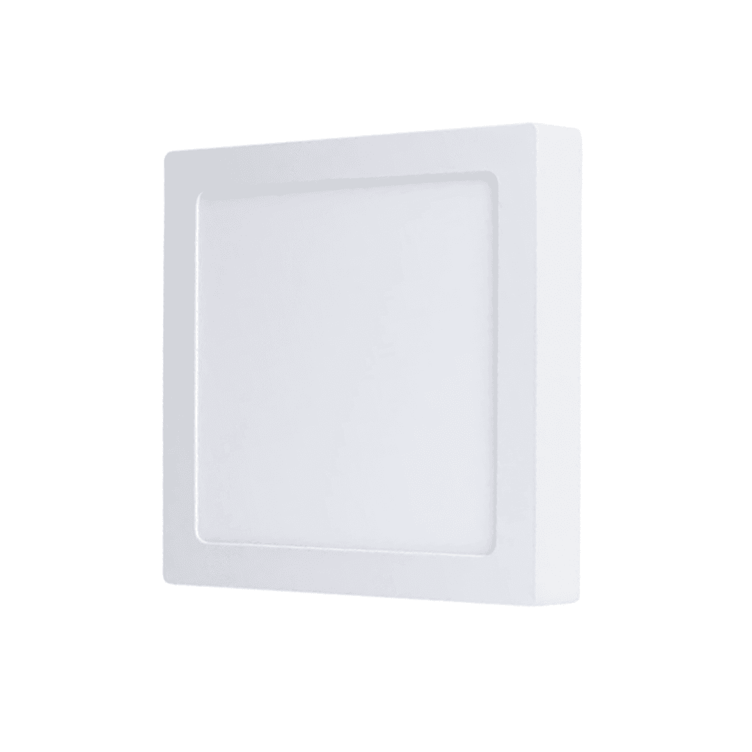 Luminária de Led 12w Branco Quadrado