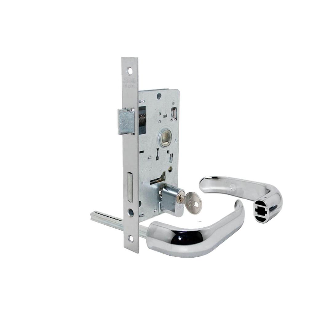 Fechadura Stam Para Porta Madeira 803 Inox