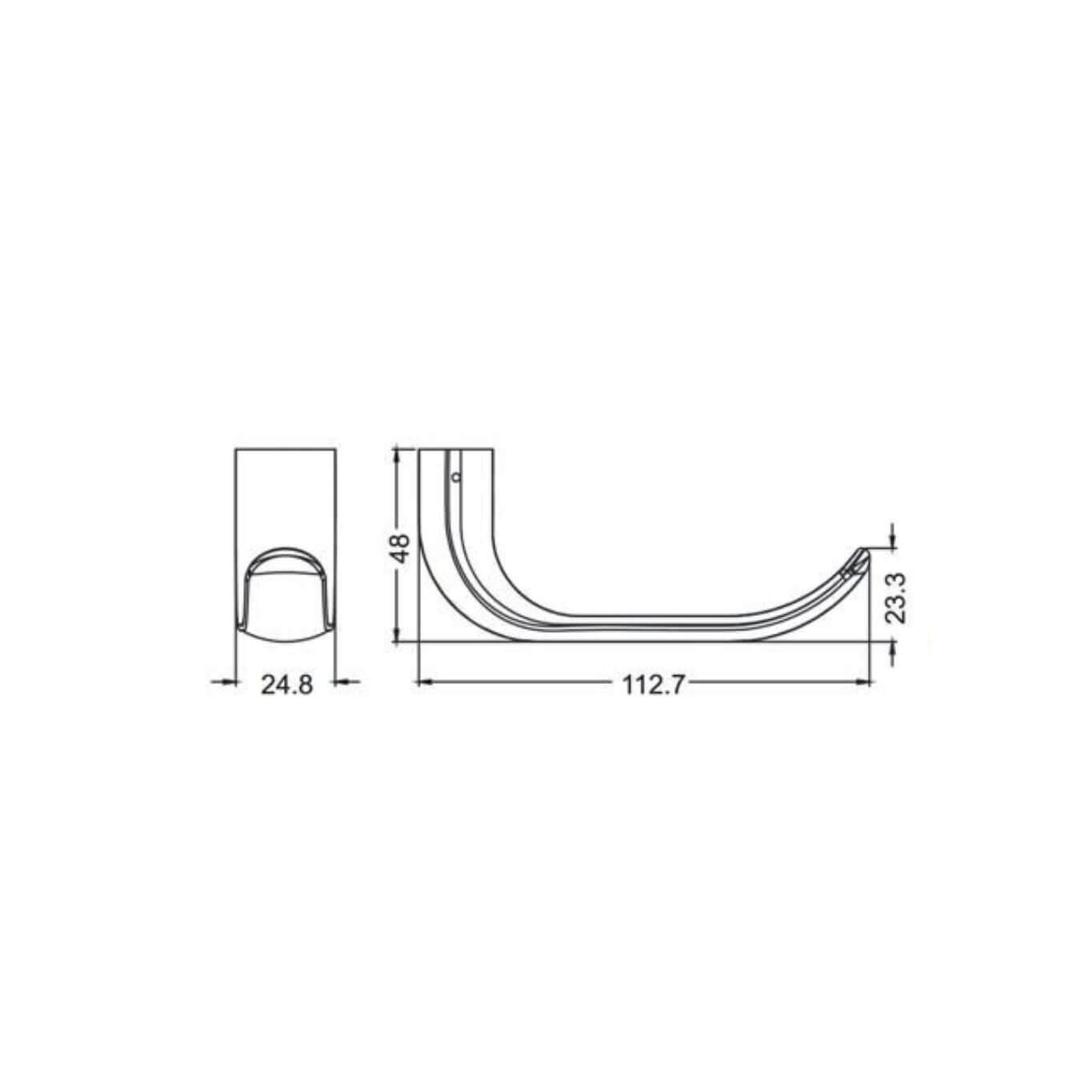 Fechadura Stam Para Porta Madeira 803 Inox