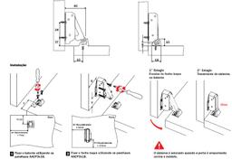 Imagem 4 do Fecho Torque Maxi Para Portas de Armários