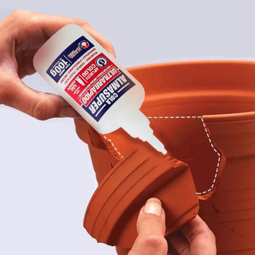Kit Cola Mdf Instantâneo Almasuper Alta Resistencia