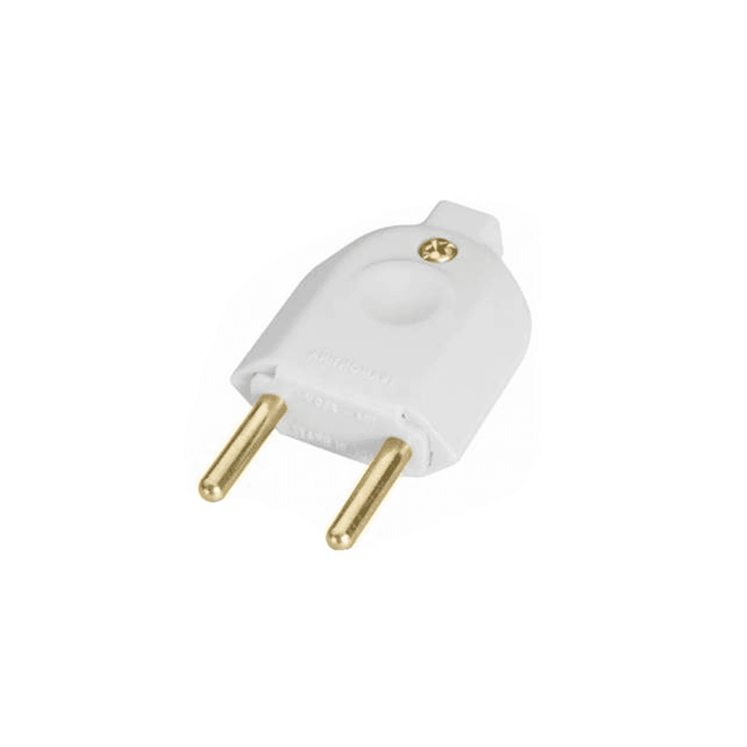 Plug Tomada Macho 2 Pinos 10 Ah