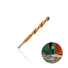 Broca de 9,0 X 125 Mm Em Aço Rápido Revestida de Titânio Com Haste Sextavada Para Metal Mtx