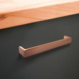 Imagem 5 do Puxador Leblon Cobre Escovado 128 Mm Gavetas E Portas