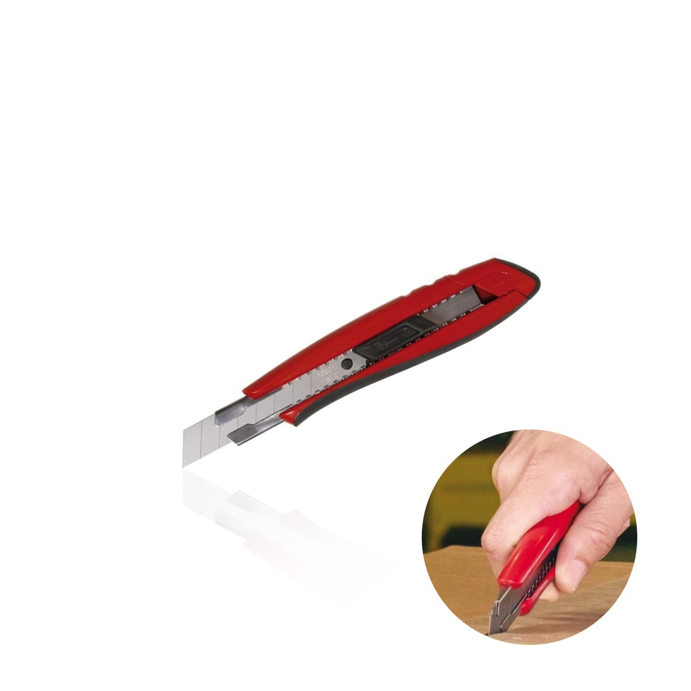 Estilete Com Lâmina de 18 Mm Starrett Com Trava
