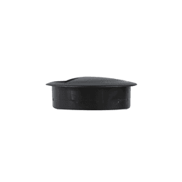 Imagem 3 do Passa Fio 46 Mm Preto Para Mesas E Bancada