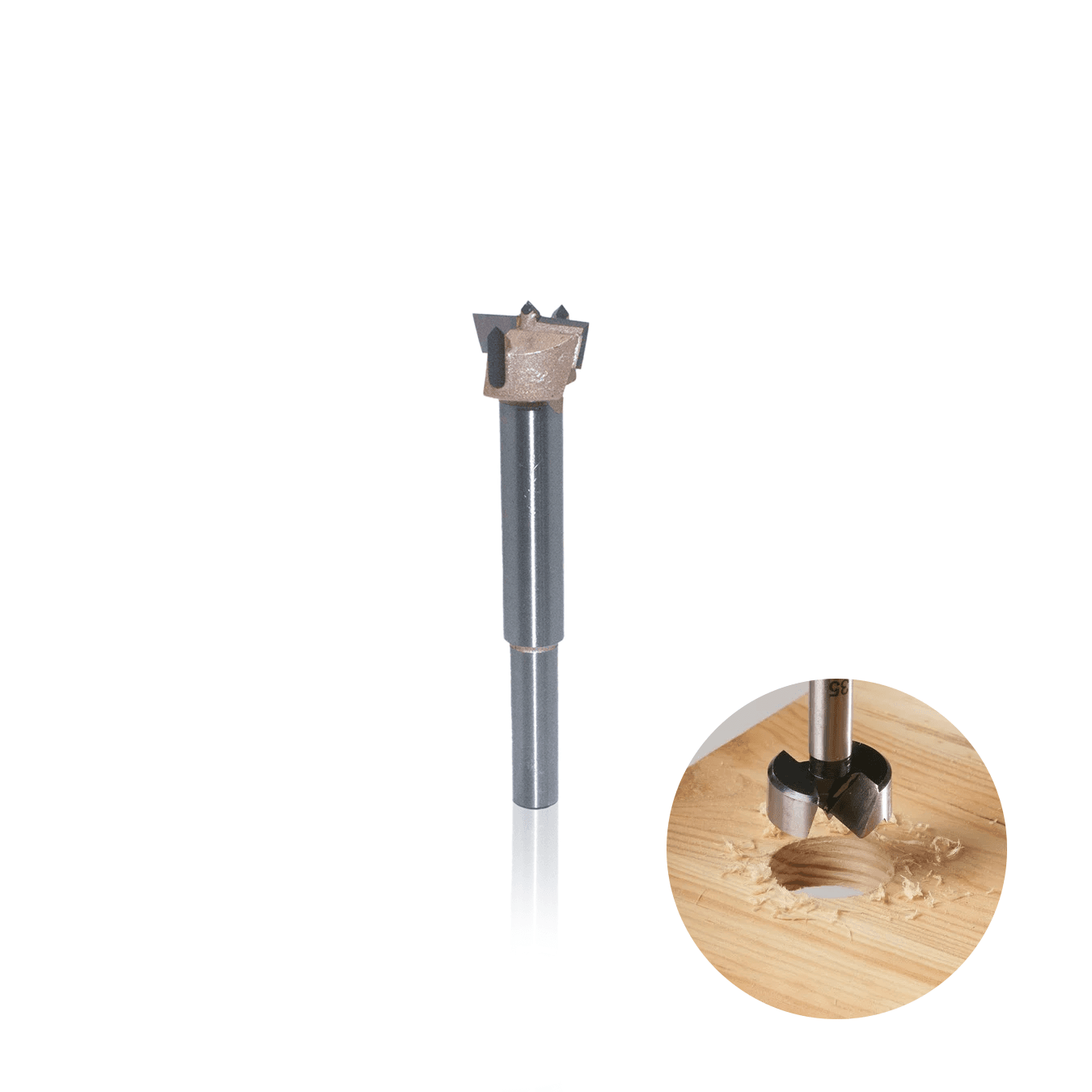 Broca Fresa Forstner de 20 Mm Em Widea Videa Para Madeira Ctk-0490020 Ctpohr