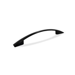 Imagem 2 do Puxador Arco Preto Acetinado Furação 96 Mm