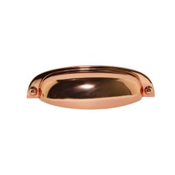 Imagem 2 do Puxador Concha Cobre Brilhante 96 Mm