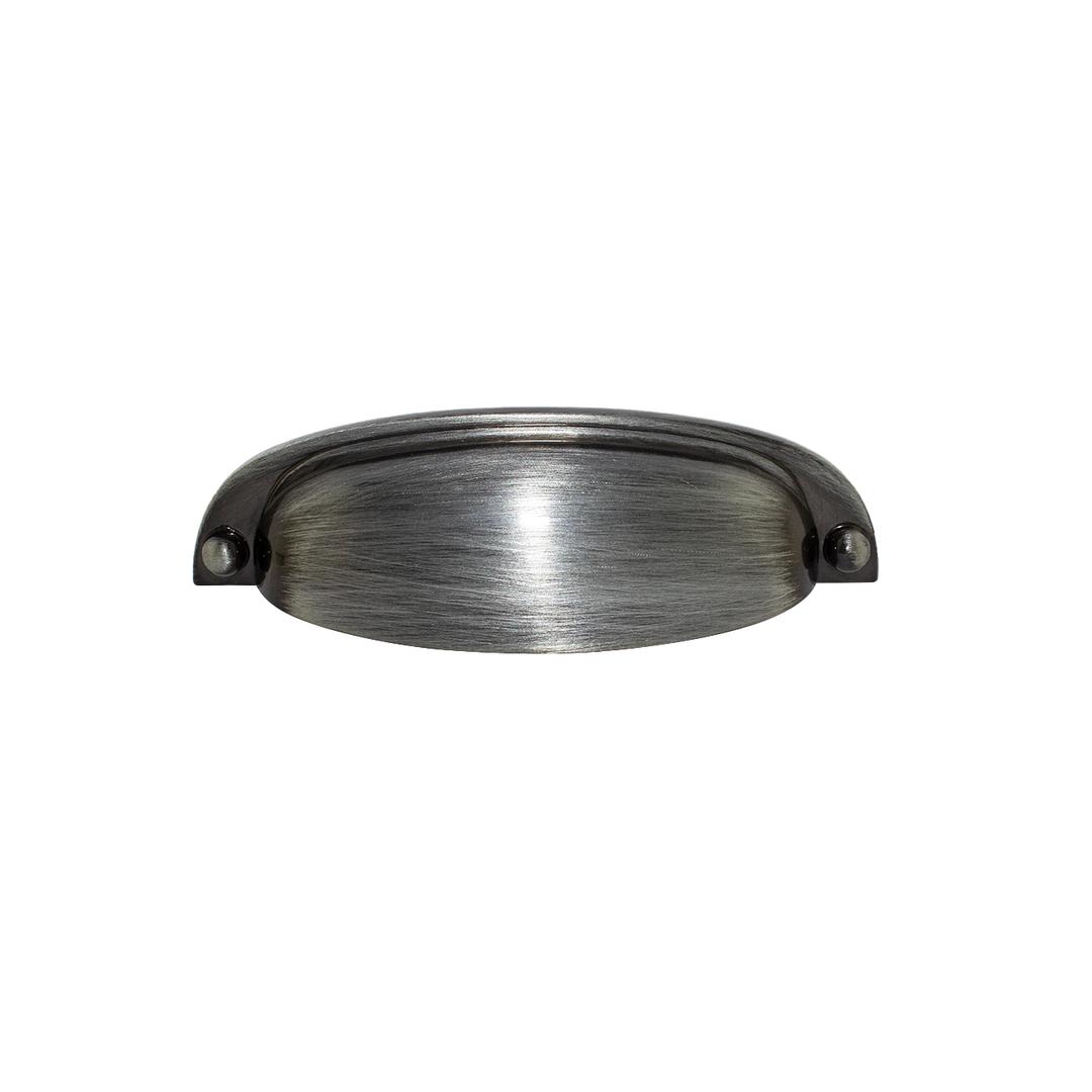 Puxador Concha Stilo Prata Velha 96 Mm