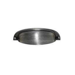 Imagem 2 do Puxador Concha Stilo Prata Velha 96 Mm