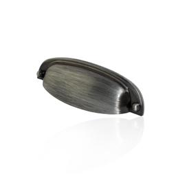 Imagem 3 do Puxador Concha Stilo Prata Velha 96 Mm