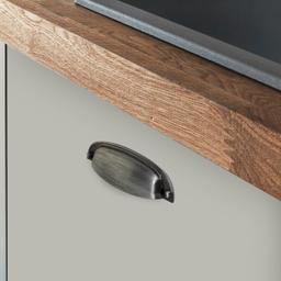 Imagem 5 do Puxador Concha Stilo Prata Velha 96 Mm