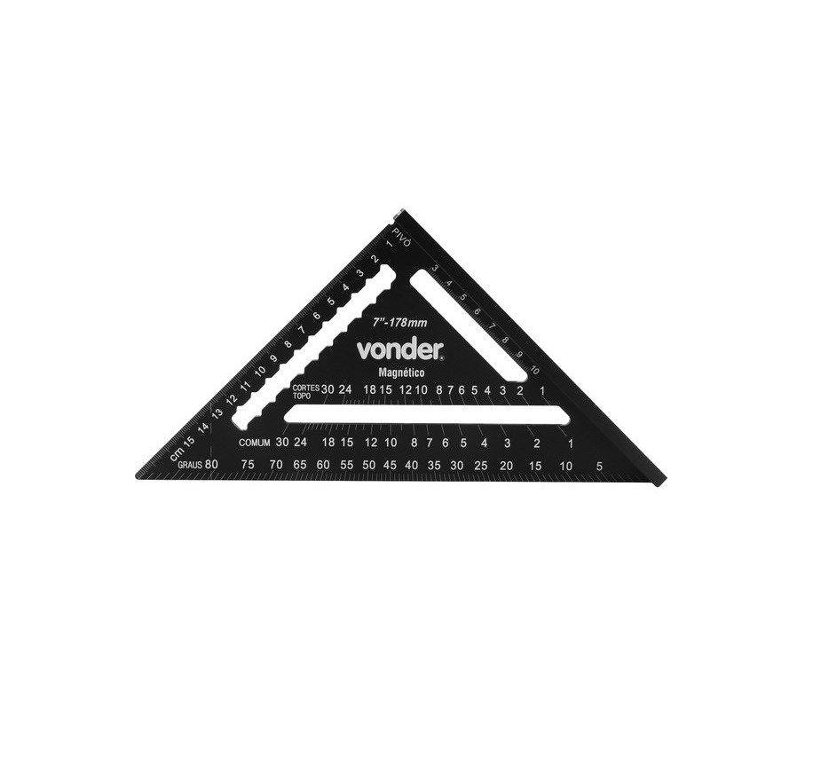 Esquadro Rápido 7 Polegadas Vonder