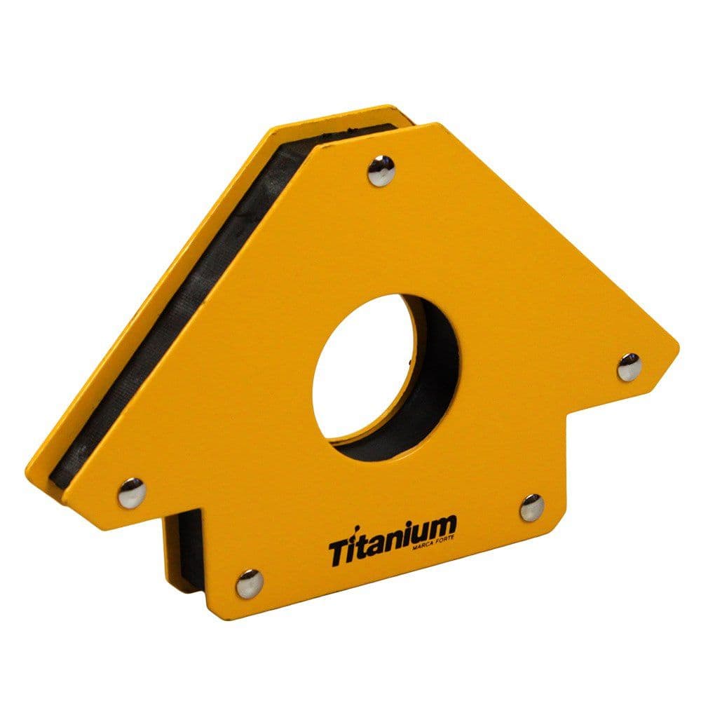Esquadro Magnético X6 35 Kg Para Solda Titanium