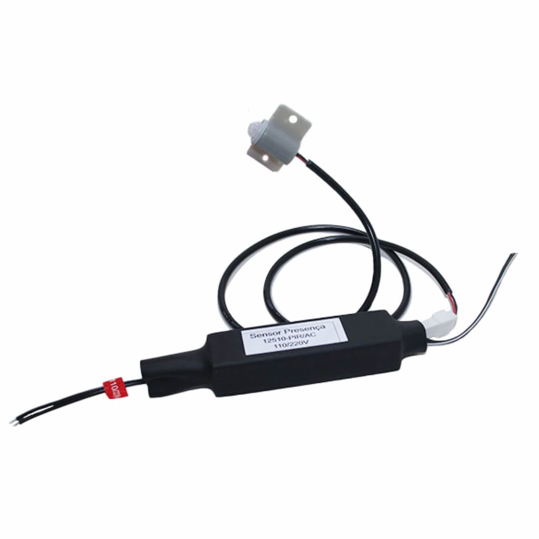Sensor de Presença Bivolt 110/220v Com Fio Para Móveis