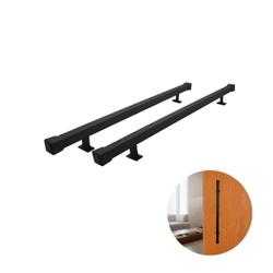 Puxador Artesanal 58cm Preto Ptq-e3