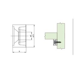 Imagem 4 do Suporte Prateleira 10 X 15 Preto Pacote Com 100 Peças