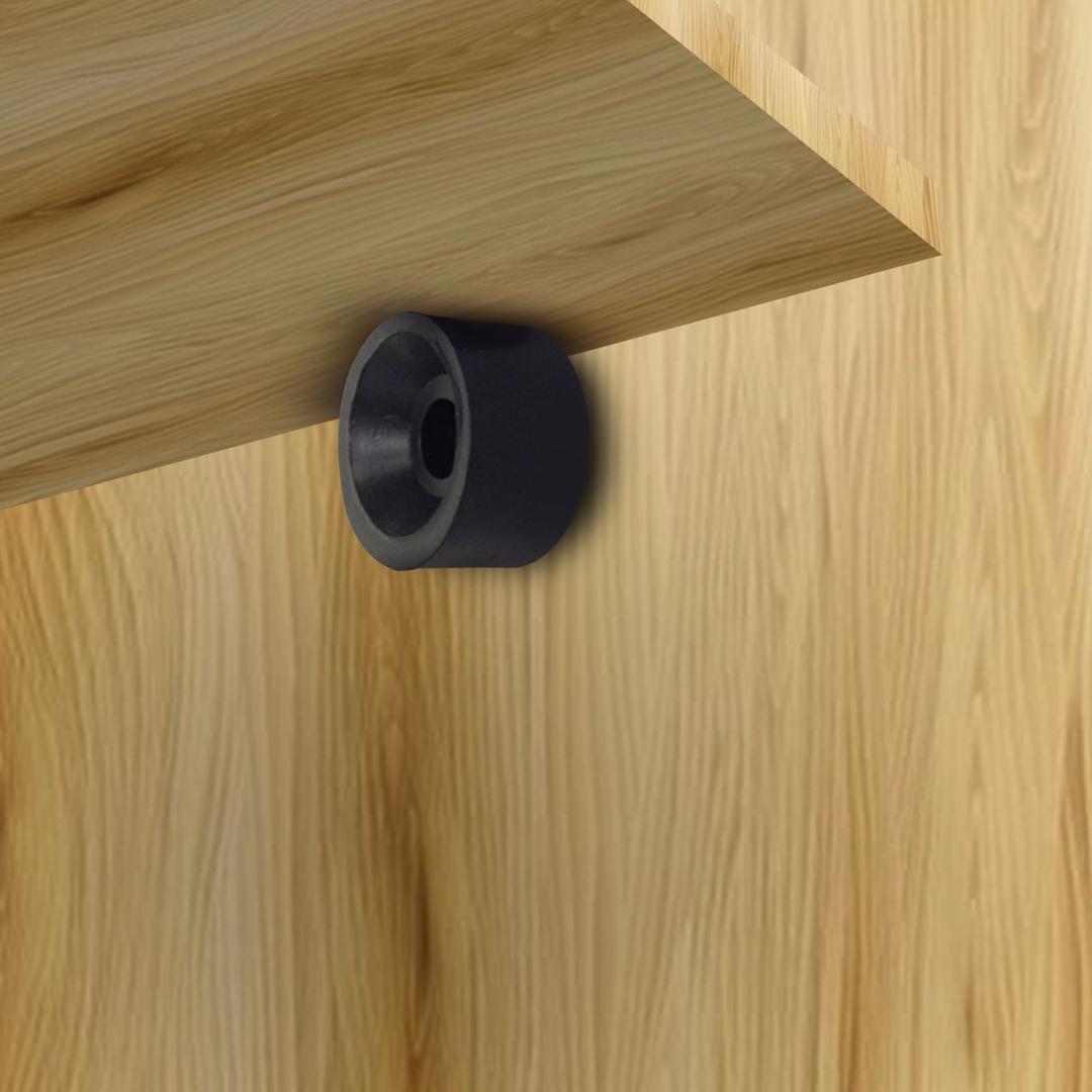 Suporte Prateleira 10 X 15 Preto Pacote Com 100 Peças