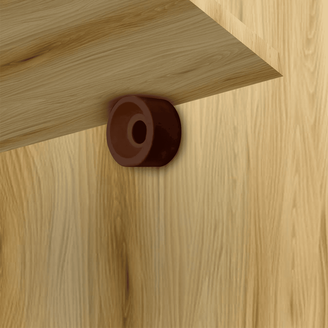 Suporte Prateleira 10 X 15 Marrom Pacote Com 100 Peças