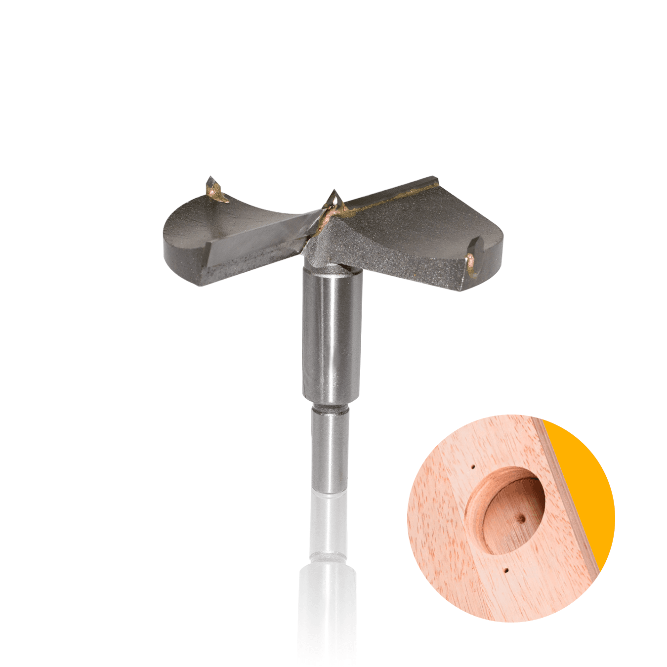 Broca Fresa Forstner de 85 Mm Em Widea Videa Para Madeira Ctk-0490085 Ctpohr
