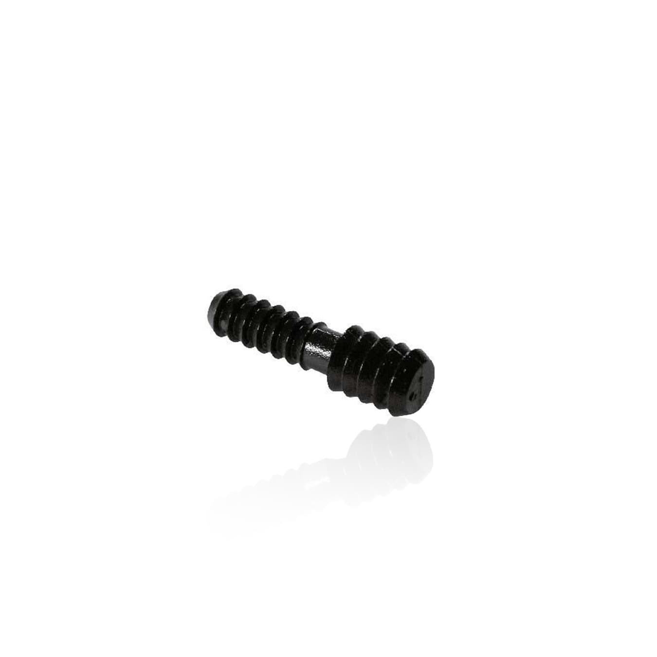 Cavilha Plástica Escalonada 6x8mm Preto 100unidades
