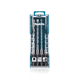 Kit Jogo de Brocas de Martelete Sds Plus Para Concreto Com 4 Brocas D-74136 Makita