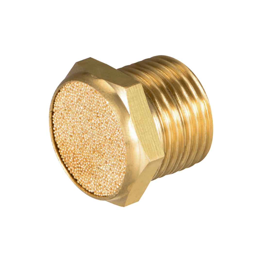 Silenziatori Pneumatici Industriali 1/2" - Set Da 3 Pezzi Per Un Lavoro Silenzioso E Professionale