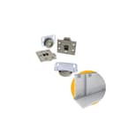Kit Sistema Para Porta de Correr Ro2200 de 21,3 Mm Com Guia 2205 Rometal